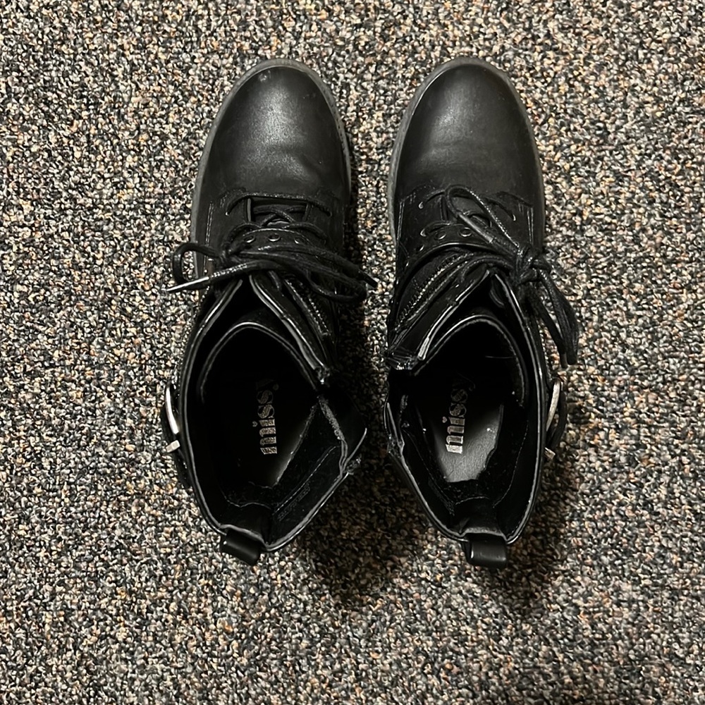 Black boots